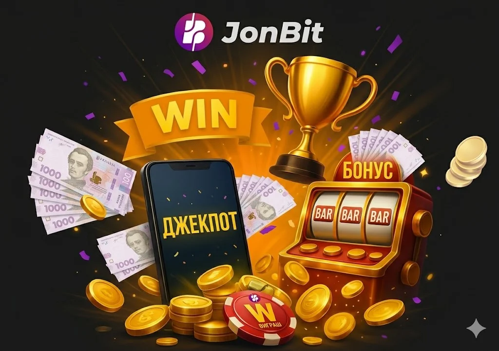 JonBit &ndash; офіційний сайт онлайн казино та ставки на спорт